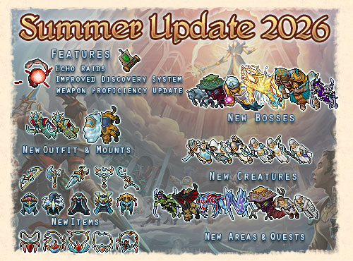 Tibia Summer Update 2026